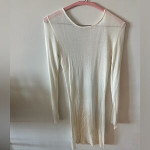 Flook The Label Cream Knit Dress